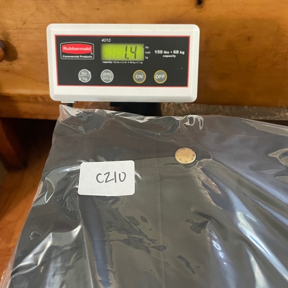 Vintage Lauren Ralph Lauren Womens Pants Black Plus Sz 20W Cotton‎ Leather Brass - Picture 13 of 13